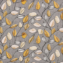Jardin Leaf Ochre Fabric by the Metre